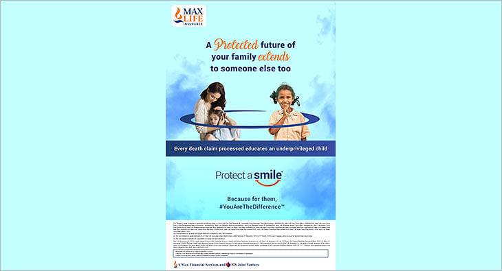 Max Life Insurance 'Protect a Smile’ initiative?blur=25