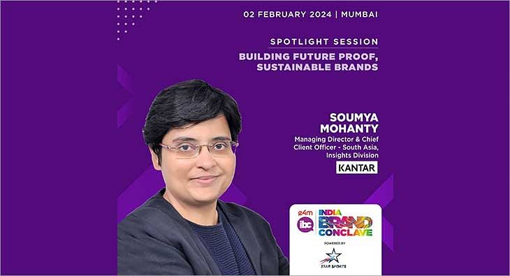 Soumya Mohanty, kantar-e4m India Brand Conclave 2024