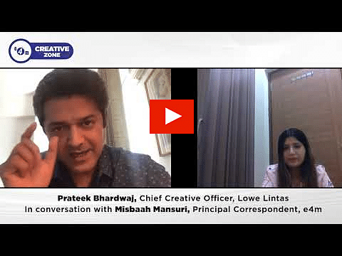 4m Creative Zone with Prateek Bhardwaj, Chief Creative Officer at Lowe Lintas?blur=25