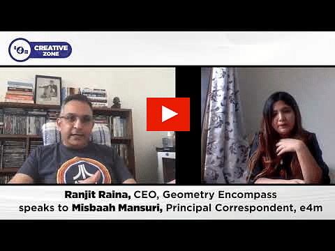 e4m Creative Zone, Ranjit Raina, CEO, Geometry Encompass?blur=25